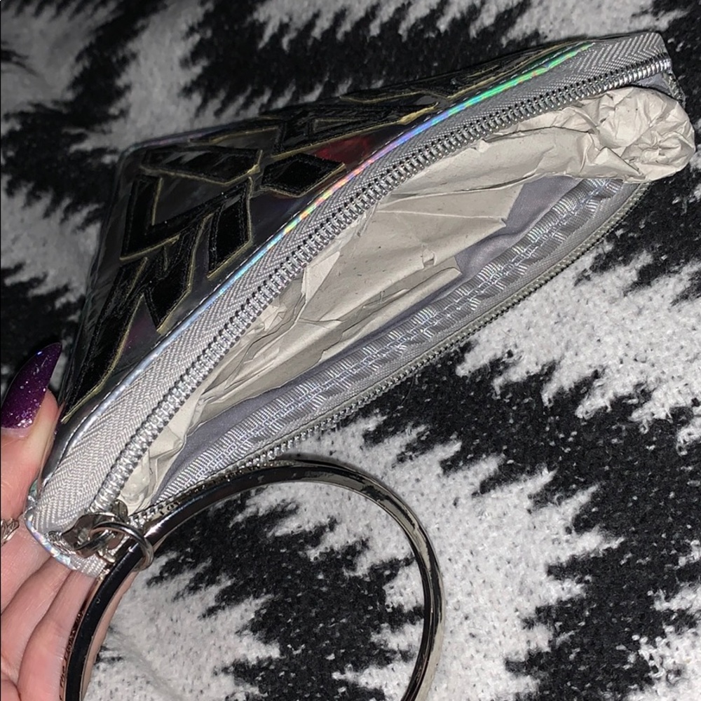 NEW triangle holographic wristlet by Katy Perry - Picture 4 of 4